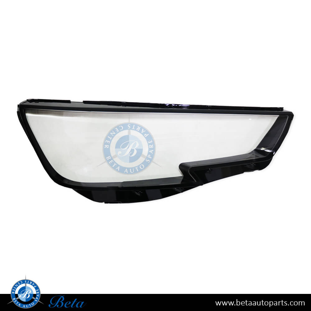 Right Side Headlamp Lens for Audi A4 2016-2019 models, Part Number 8W0941044 Right Side Headlamp Lens for Audi A4 2016-2019 models, Part Number 8W0941044